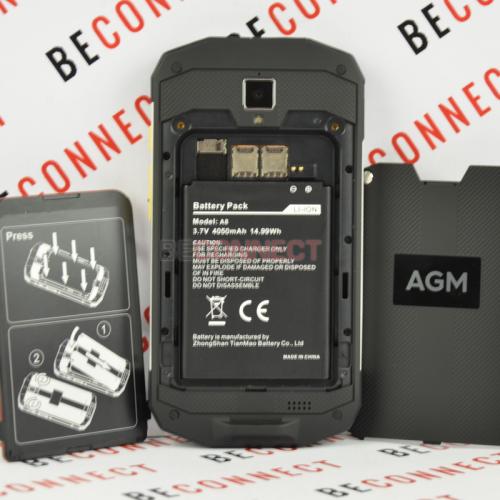 AGM A8 2/16GB Black 