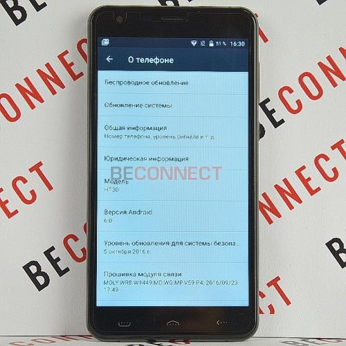 Homtom HT30 Gentle Black