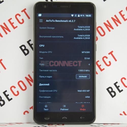 Homtom HT30 Gentle Black