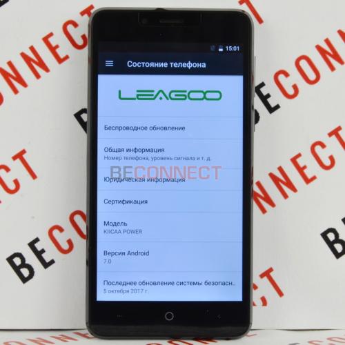 Leagoo Kiicaa Power Black