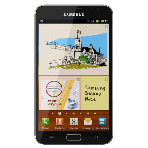 Samsung Galaxy Note 8750 Black TV Wi-Fi