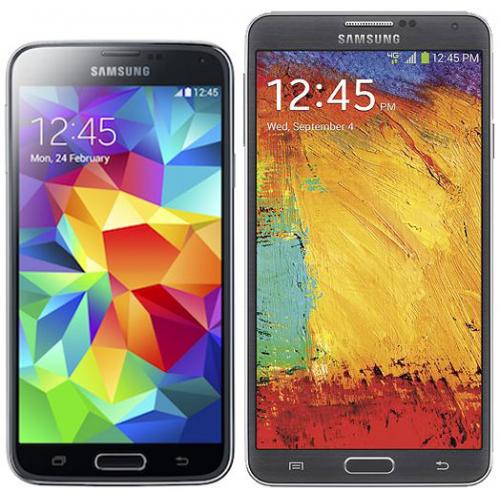 Сравниваем экраны Galaxy S5 и Note 3