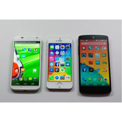 Сравнение копии Samsung Galaxy S5 с копиями Samsung Galaxy Note 3 и iPhone5s