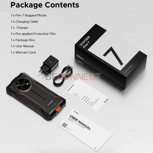 Doogee Fire 7 4/256GB Orange