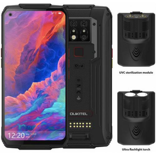 Oukitel WP7 8/128GB Black (UV Sterilizer + Modular Flashlight)