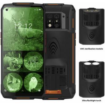 Oukitel WP7 8/128GB Orange (UV Sterilizer + Modular Flashlight)