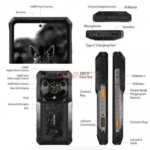 Ulefone Armor 28 Ultra 16GB/1TB Black