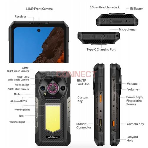 Ulefone Armor 30 12/512GB Black