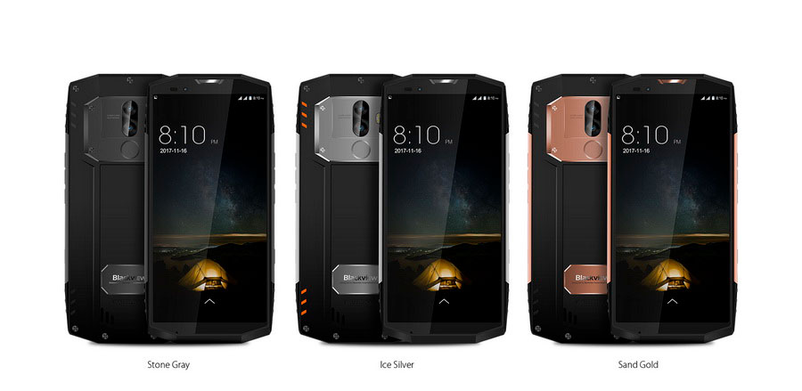Экран смартфона Blackview BV9000 Pro Ice Silver (6Gb RAM 64Gb ROM) имеет диагональ 5,7 дюйма при разрешении 1440 х 720 пикселей
