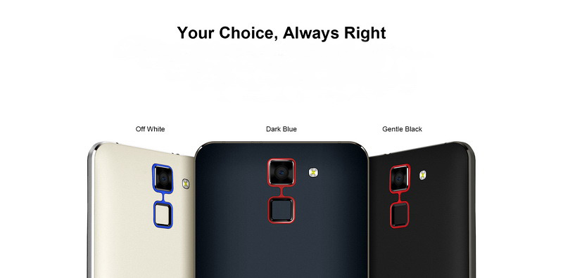 Homtom HT30 Gentle Black размер экрана 5,5 дюймов
