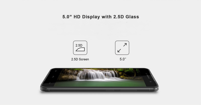 homtom ht37 iron grey смартфон с камерой 13 Мегапикселей