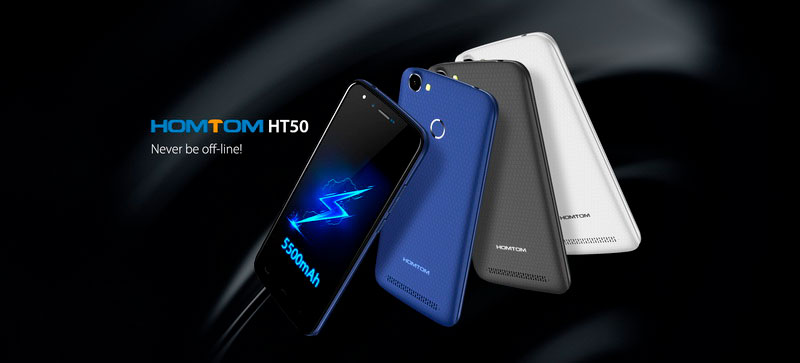 Homtom HT50 Black 3Gb RAM 32Gb ROM новый мощный смартфон