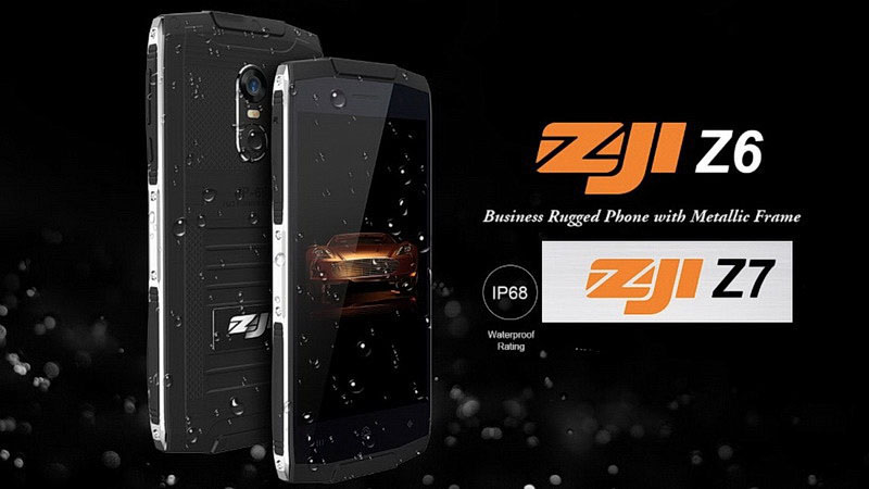Zoji Z6 очень тонкий защищенный смартфон всего 10 мм