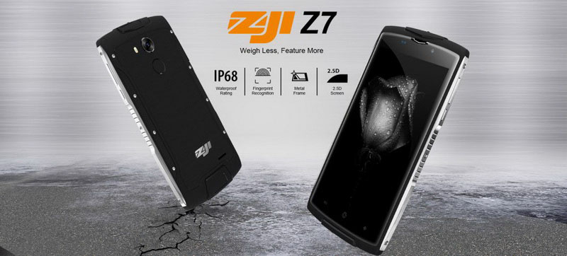 ZOJI Z7 Orange очень тонкий защищенный смартфон