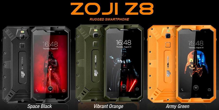 Компания Homtom под своей сравнительно свежей маркой ZOJI представила еще одну защищенную новинку ZOJI Z8