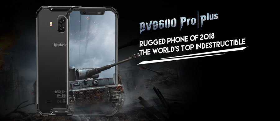 Blackview BV9600 Plus Black Rugged Phone