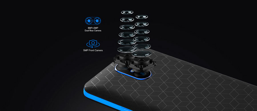 Бюджетный смартфон Homtom S12 Blue