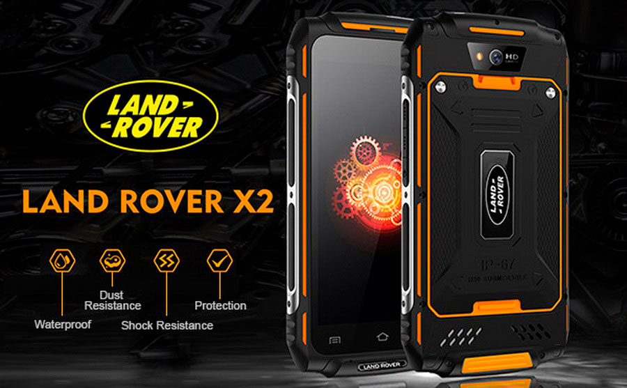 Land Rover X2 Max  Pro Black обновленный противоударный смартфон с 3Гб RAM и 32Гб ROM