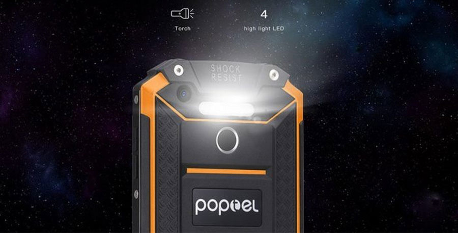 Poptel P9000 Max противоударный смартфон с NFC и аккумулятором на 9000