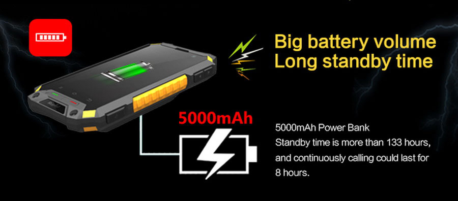 RugTel X10 Pro с поддержкой LTE. Максимальная степень защиты IP-68 (полностью пыленепроницаемый прибор, выдерживающий длительное погружение в воду на глубину более 2м