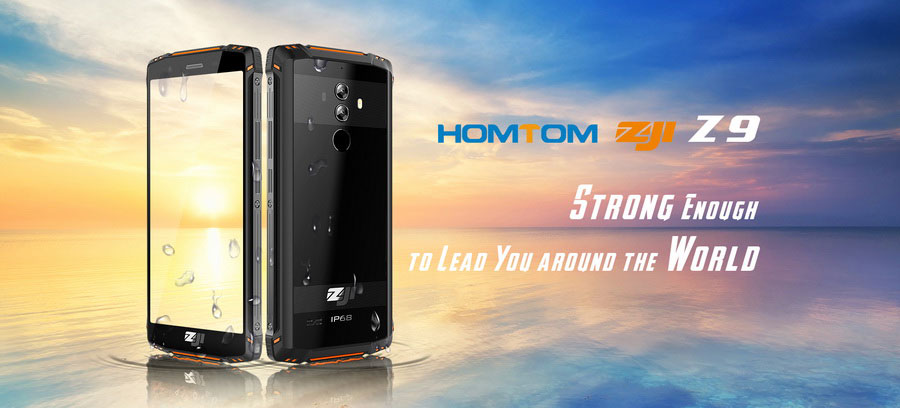 HomTom ZOJI Z9 - защищенный смартфон
