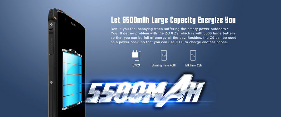 HomTom представила смартфон ZOJI Z9