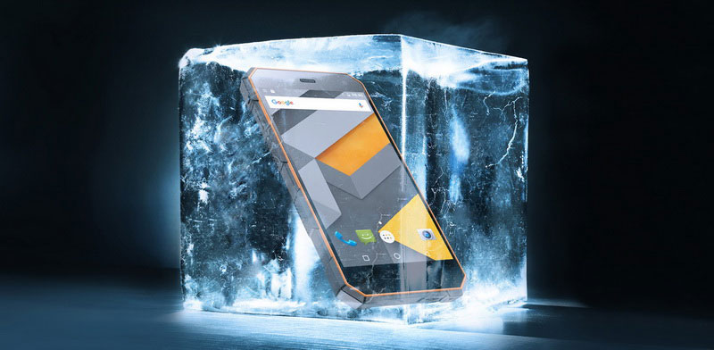 Nomu S10 Orange имеет защиту от перепадов температуры