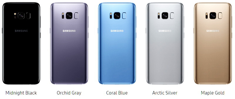samsung galaxy s8 копия во всех цветах