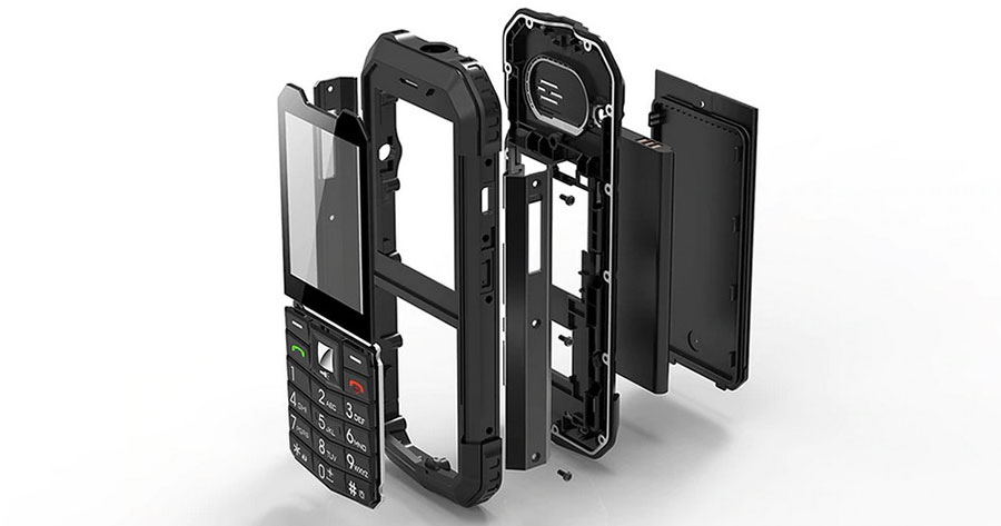 Защищенный мобильный телефон AGM M3 Black ip68 в Киеве