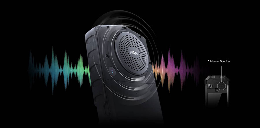 AGM M7 Black кнопочный смартфон с 4g