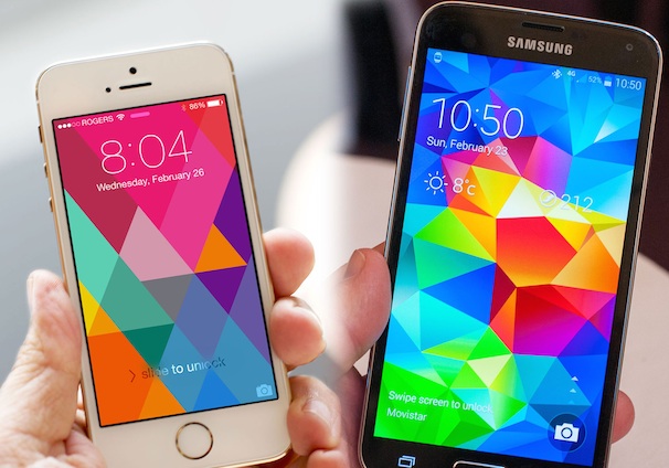 Сравнение копии Айфон с репликой Samsung