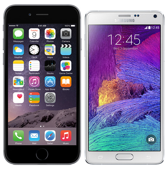 Обзор копии iPhone 6 Plus и китайского смарттфона Samsung Galaxy Note 4