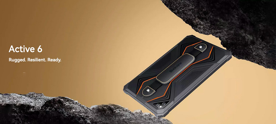 Защищенный планшет Blackview Active 6 по стандартам IP68/IP69K/MIL-STD-810H