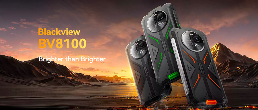 Blackview BV8100 8GB Green RAM & 256GB ROM, LPDDR4X+UFS2.1