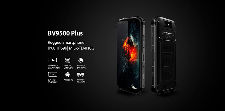 Blackview BV9500 Plus Green обновленная модель защищенного смартфона с новым процессором