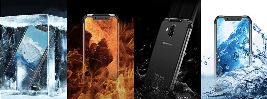 Blackview BV9600E Silver Новейший 8-ядерный процессор MediaTek Helio P70 2.1GHz с искусственным интеллектом, оперативная память 4 ГБ, встроенная память 128 ГБ, графический ускоритель ARM Mali G72 MP3 700MHz, современная ОС Android 9.0 Pie.