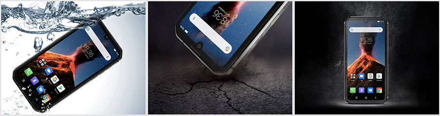 Смартфон соответствует стандартам IP68/IP69 и MIL-STD-810G
