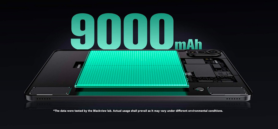 Blackview Mega 2 9000mAh Massive Battery , 18W Fast Charging