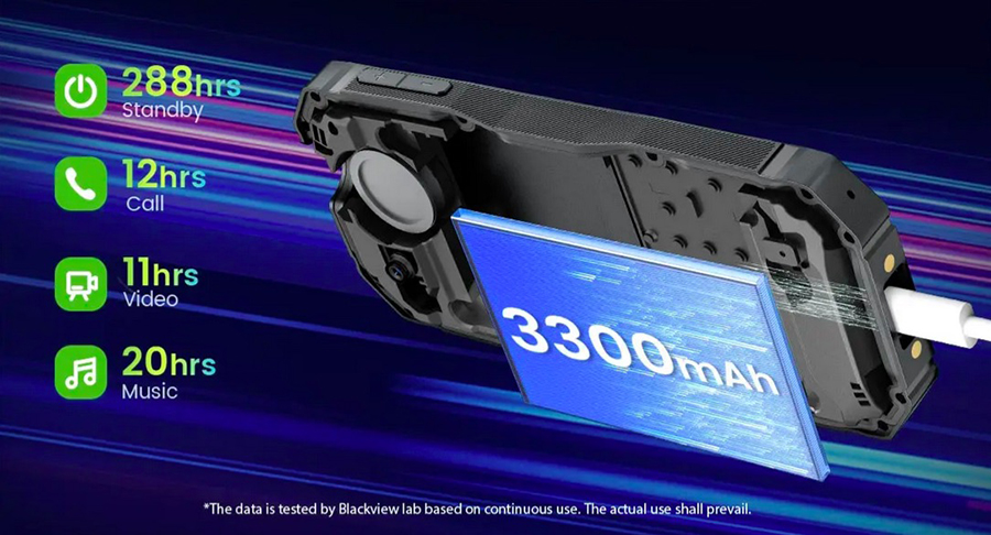 Blackview N1000 Battery 3300mAh