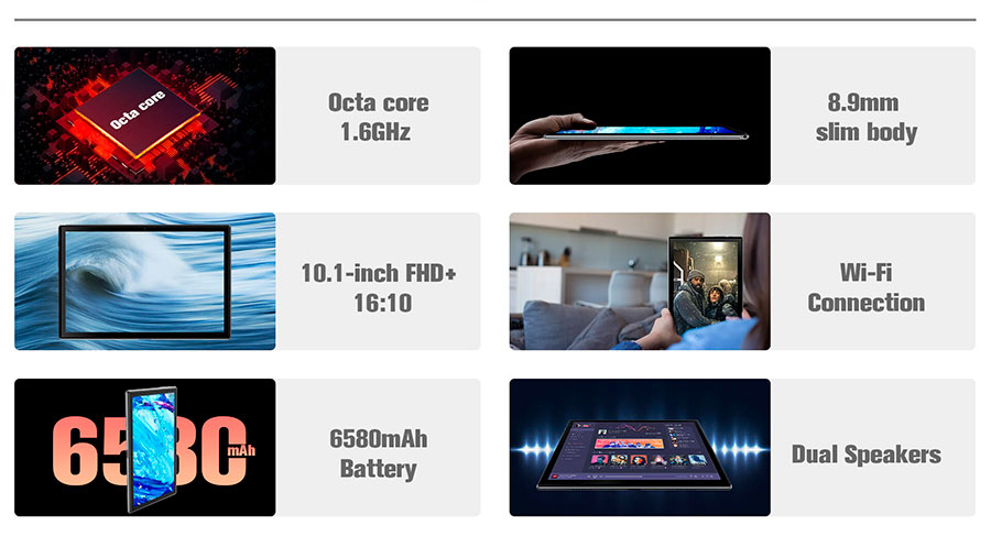 Blackview Tab 8E 3/32Gb Gold новый процесоор, но уже без поддержки сим-карт