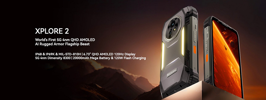 Blackview Xplore 2 Black 20000mah, 120W