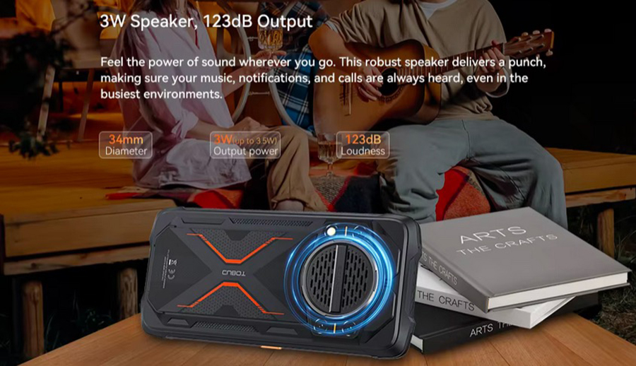 Cubot KingKong Power 3 Battery: 10200mAh
