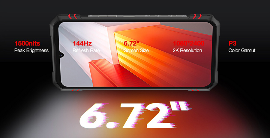 Cubot KingKong Star 2 24GB(12GB+12GB Extended)RAM + 256GB ROM