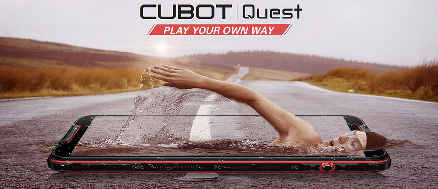 Cubot представила смартфон Cubot Quest, который позиционируется как первый в мире спортивный смартфон