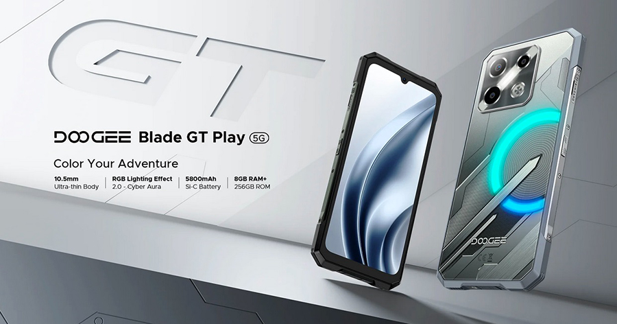 Doogee Blade GT Play 8/256GB Black - баланс скорости, защиты и дизайна