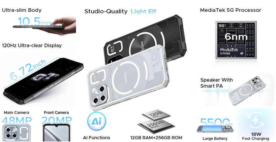 DOOGEE Blade GT Rugged Phone