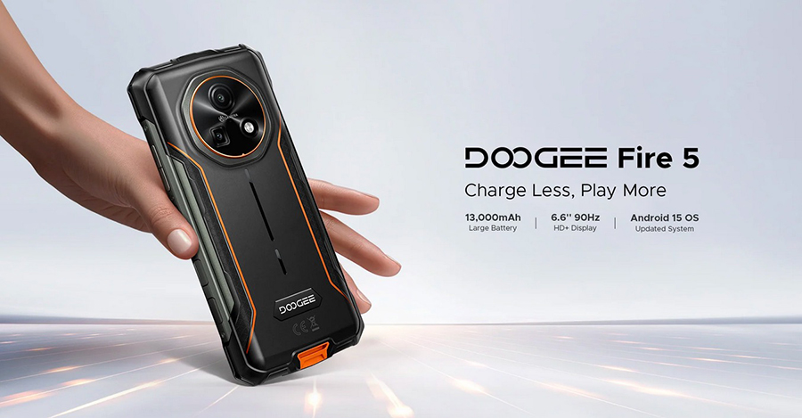 Doogee Fire 5 3/64GB Gray - современный дизайн и надежность