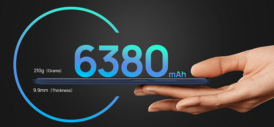 Doogee N40 Pro 6/128GB Black получил диагональ 6.52" с разрешением 1620*720 точек и соотношением сторон 20:9