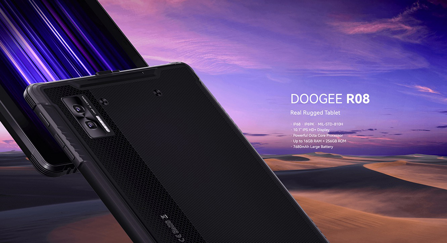 Doogee R08 Ultra thin rugged tablet PC