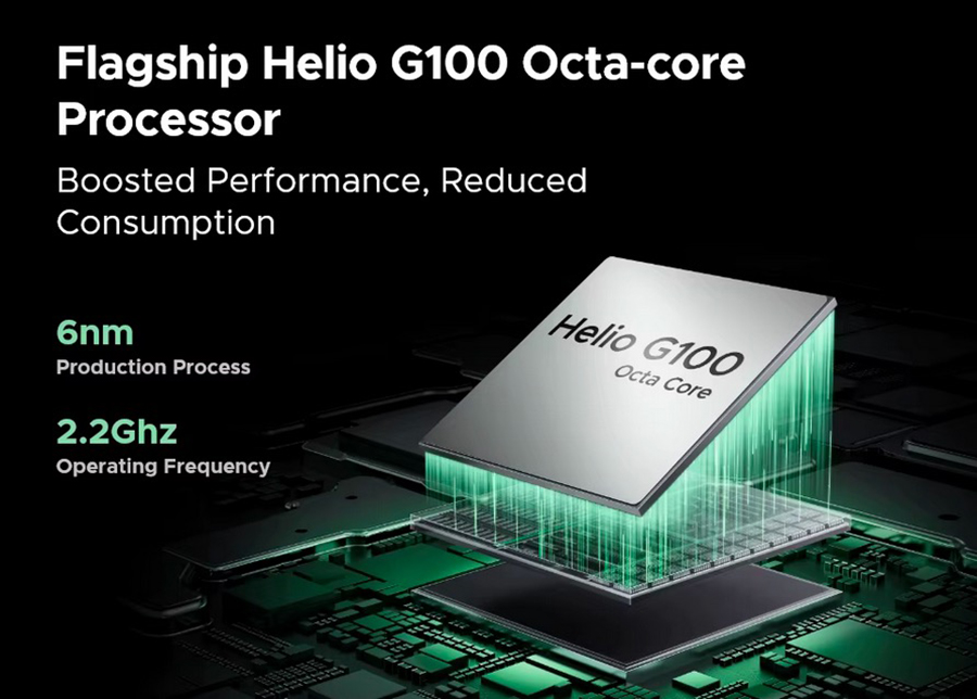 Doogee S Cyber Pro 12/512GB Silver Helio G100 Octa Core 2.2GHz 6nm